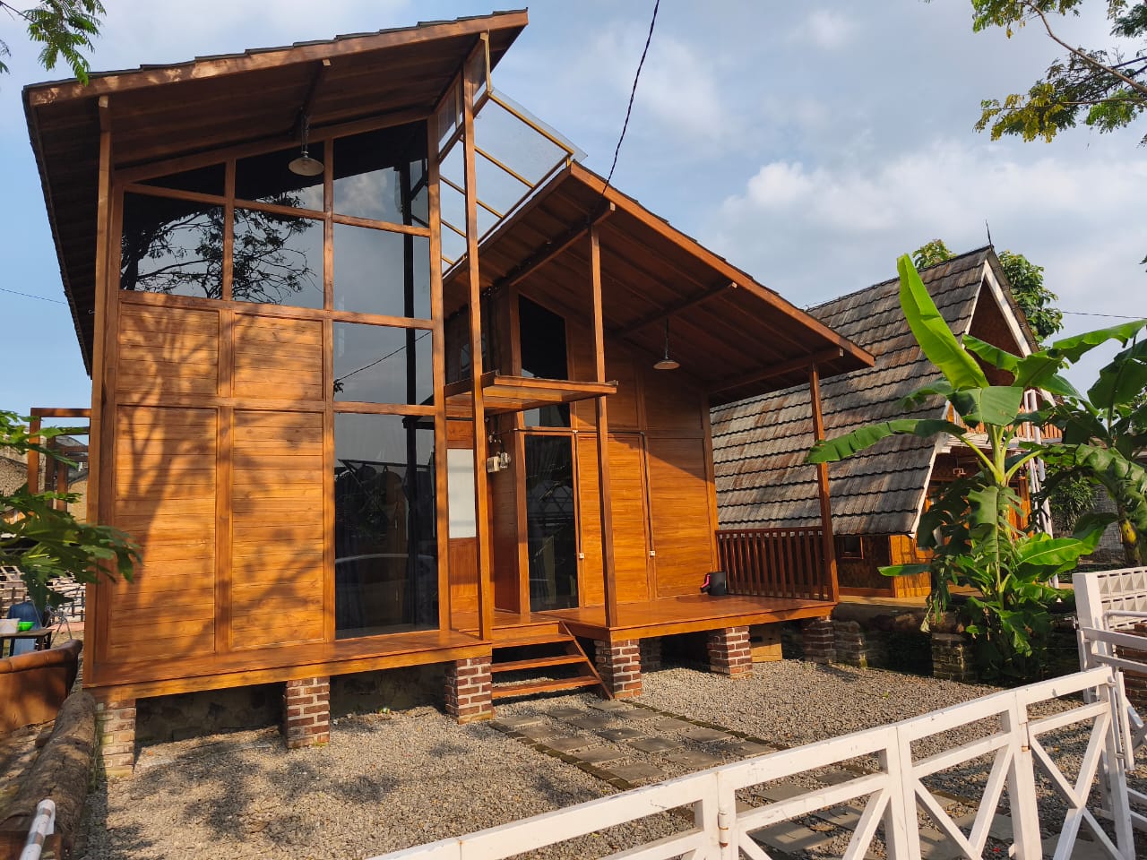Two Floor Wooden House